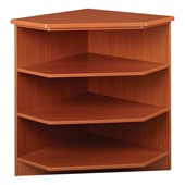 40" H Modular Circulation 90° Outside Corner Shelf